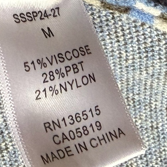 Stitches and Stripes Poplar Cardigan in Cornflower Blue - Picture 10 of 10